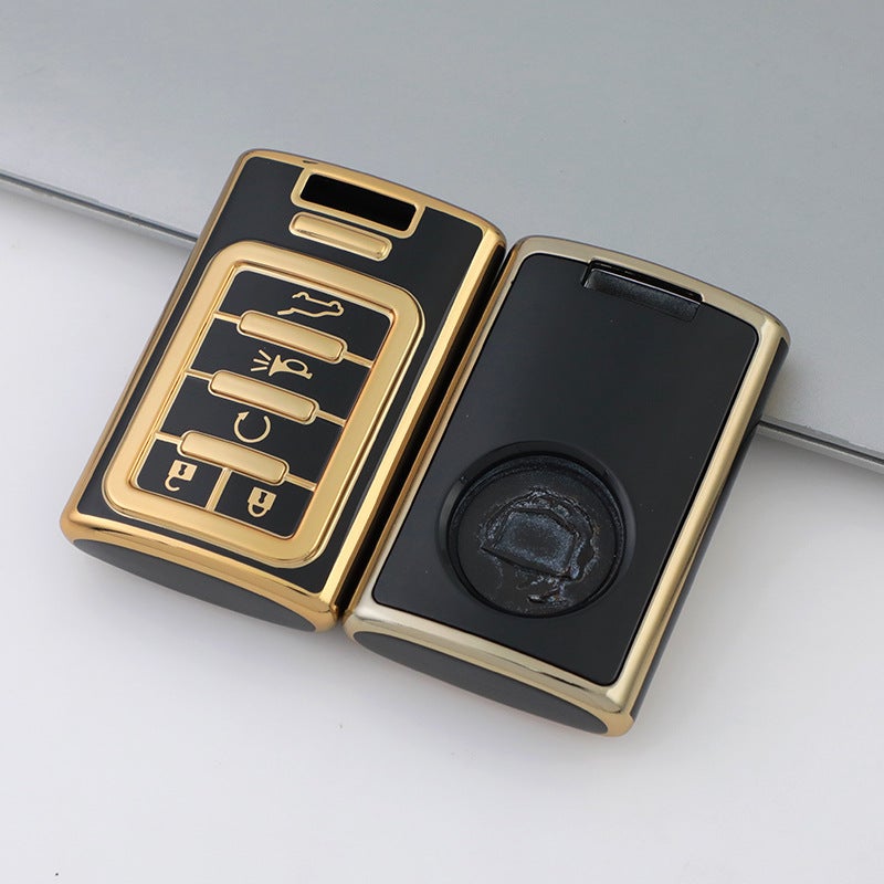 Suitable For Old Cadillac Key Cover Xts Escalade Srx Sls Shell Cts Buckle Remote Control Modification Parts - Image 1